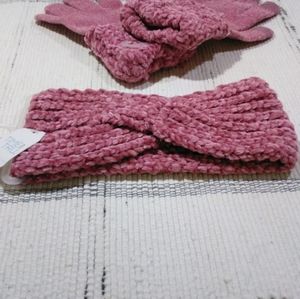 Winter Glove/Headband Set